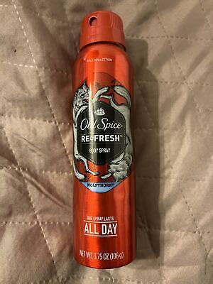 Old Spice Wild Collection Wolfthorn Refresh Men S Body Spray 3 75oz