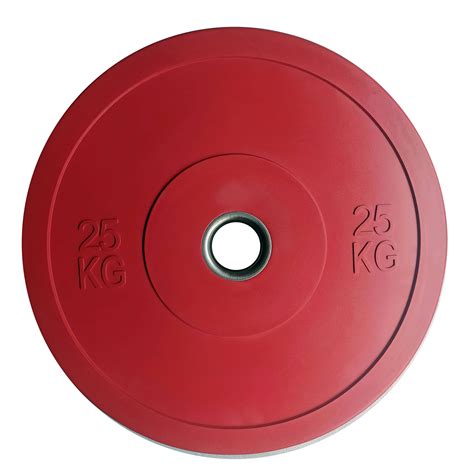 Color Bumper Plates 5kg To 25kg Directhomegym