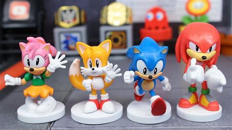 Just Toys Intl Sonic Mini Buildable Figures Review Youtube