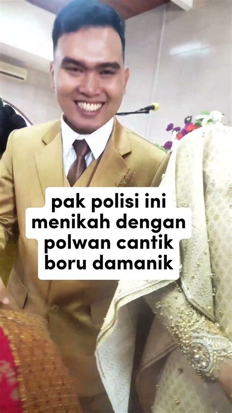 Pak Polisi Jatuh Cinta Sama Polwan Cantik Boru Damanik Akhirnya Menikah