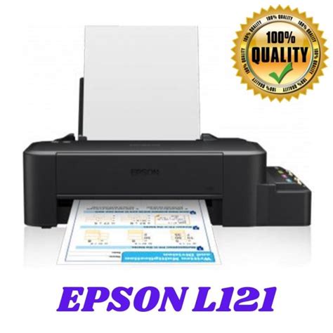 Cod Epson L Or L Ecotank Single Function Printer W Set