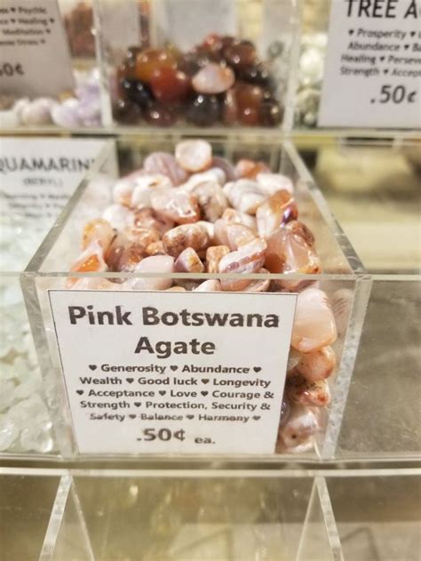 Pink Botswana Agate Crystal Healing Stones Agate Stone Meaning Crystals And Gemstones