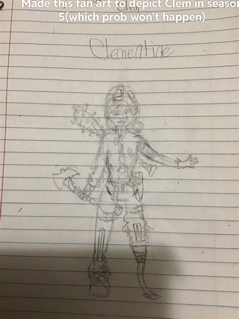 My fanmade season 5 clementine : r/TheWalkingDeadGame
