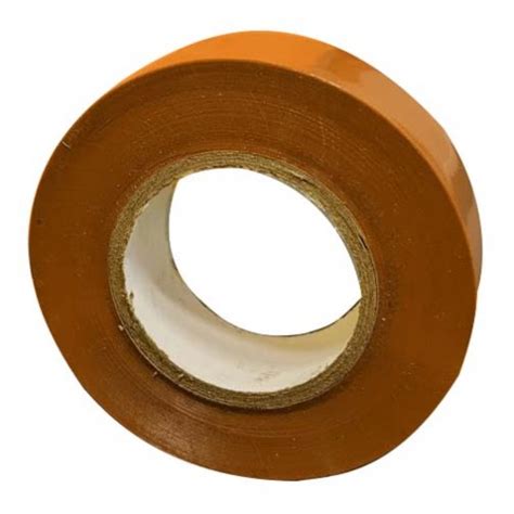 Brown Pvc Tape 19 X 013 X 33m Roll