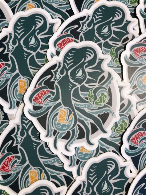 Roll Of Cthulhu Sticker Eventeny