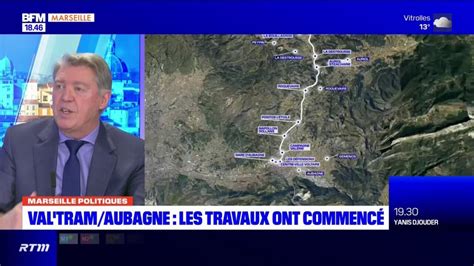 Aubagne Les Travaux Du Val Tram Ont D But