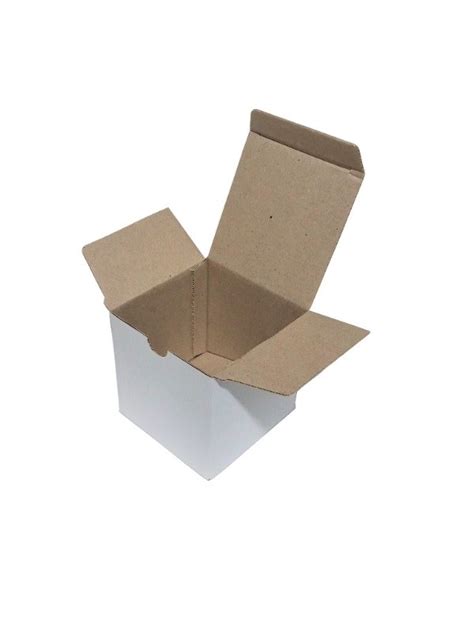 Pack Cajas De X X Cm De Cart N Microcorrugado Blanco Gs Pack