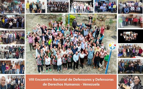 Octavo Encuentro Nacional De Defensores Y Defensoras De Derechos