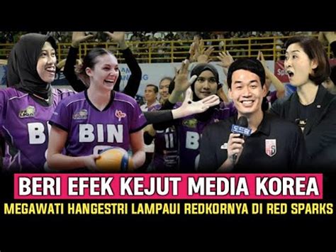 KEJUTKAN MEDIA KOREA MEGAWATI HANGESTRI LAMPAUI REKORNYA DENGAN RED