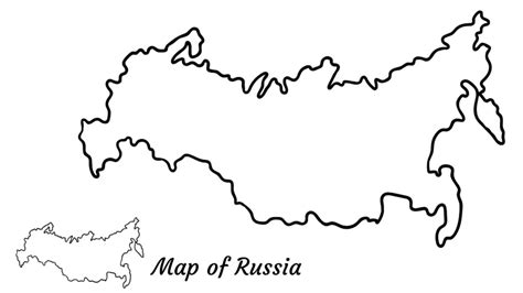 Draw Russia How To Draw Russia Draw Russia Map Draw Russia Step