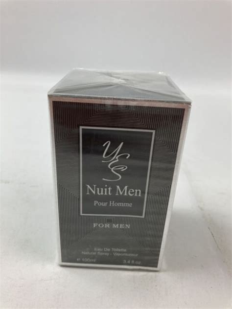 Yes Nuit Men Pour Homme Eau De Toilette Spray 3 4 Oz For Sale Online Ebay