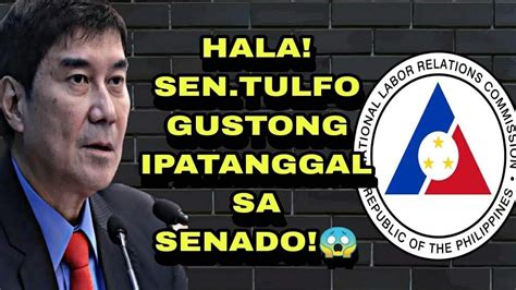 SEN RAFFY TULFO GUSTONG IPATANGGAL SA SENADO NG MGA TAONG INGGIT SA