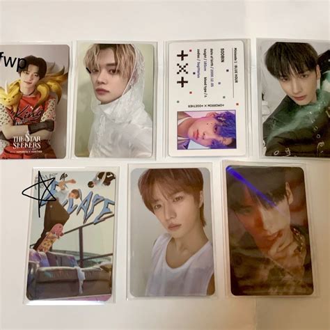 Wts Wtt Txt Yeonjun Soobin Huening Kai Beomgyu Assorted Pcs Hobbies