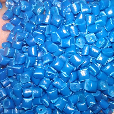 Blue Hdpe Plastic Drum Granules For Plastic Industry Kg Bag