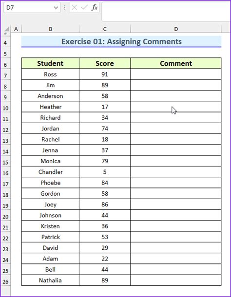 Nested If Function Practice Exercises In Excel Exceldemy