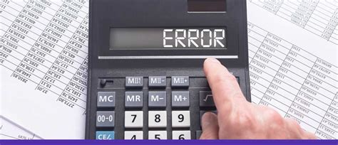 10 Common Accounting Errors And How To Avoid Them