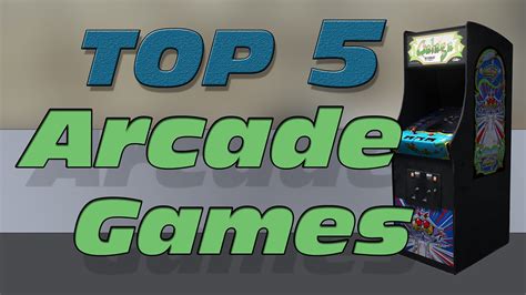 Top 5 Arcade Games Jamma Cabinet Arcade Classics Retrogaming