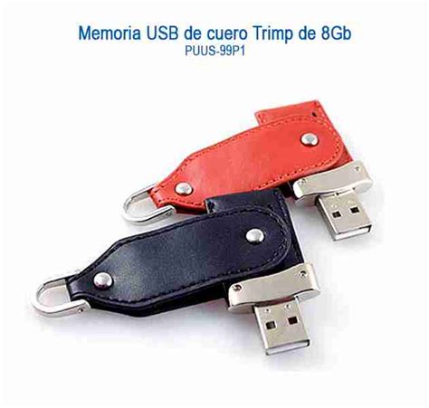 Memoria Usb De Cuero Trimp De Gb Publimarkca Art Culos Promocionales