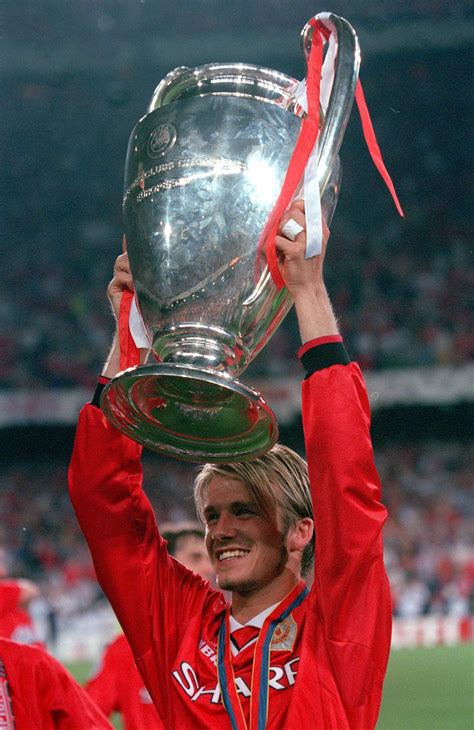 David Beckham Becomes A European Cup Winner After Manutd Defeat Bayern