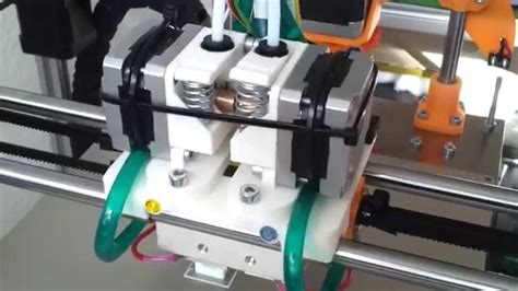 Sparkcube Dual Extruder Direct Drive 3d Printer Youtube