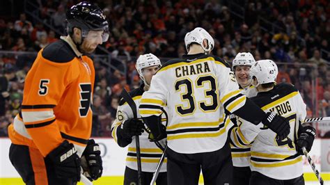 Pastrnak Scores Two In Bruins Win Over Flyers