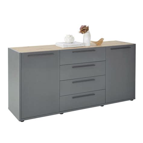 Voleo SIDEBOARD Grau Eiche Artisan von XXXLutz für 423 36 ansehen