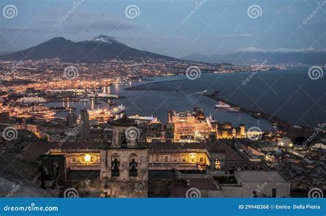 Bay of Naples stock photo. Image of mediterranean, volcano - 29940368