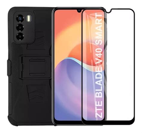 Funda Uso Rudo Para Zte Blade V Smart D Cristal Templad Meses