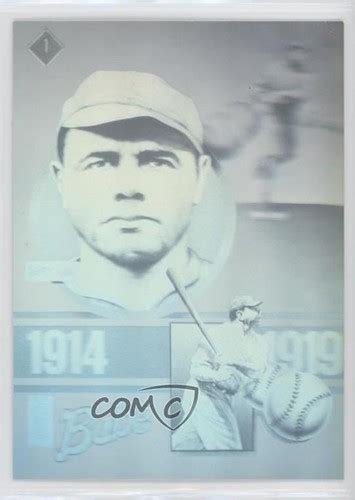 Gold Entertainment The Series Holograms Prototype Babe Ruth Hof