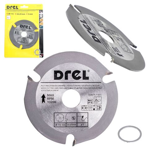 Disc Fierastrau Circular Pentru Lemn Drel 115x22 2mm 3 Dinti EMAG Ro