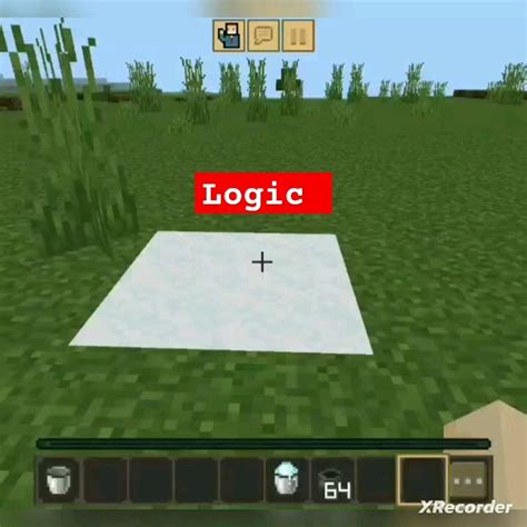 Logic 🤯😱 In Crafting And Building Shorts Shortfeed Ytshorts Logic Minecraft Youtube