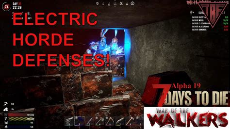 Horde Night Horde Base Upgraded 7 Days To Die Modded War Of The