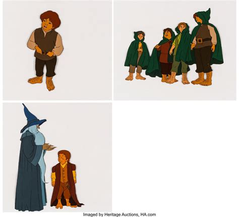 Animated Lord of the Rings Production Cels Hit Auction