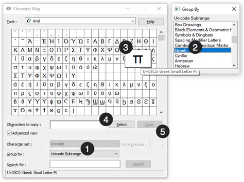 Cómo escribir el símbolo Pi π con el teclado Radartecno