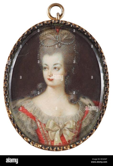 Portrait Of Queen Marie Antoinette Of France Museum