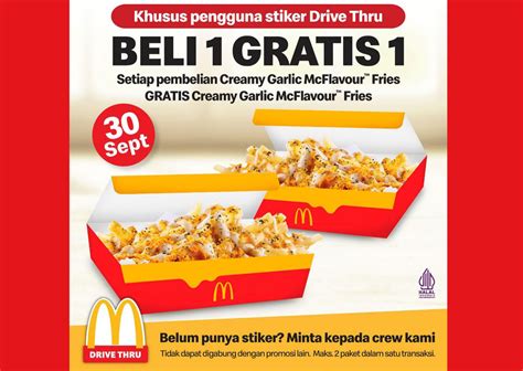 Promo Mcdonalds Hari Ini Beli Gratis Setiap Pembelian Creamy