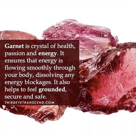 Garnet healing properties benefits – Artofit