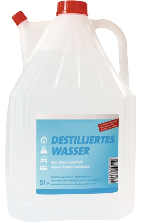 Destilliertes Wasser 5l S80737