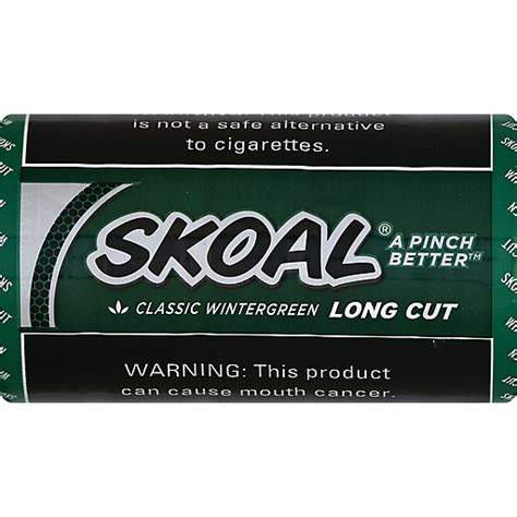 Skoal Smokeless Tobacco Classic Wintergreen Long Cut Shop Martins