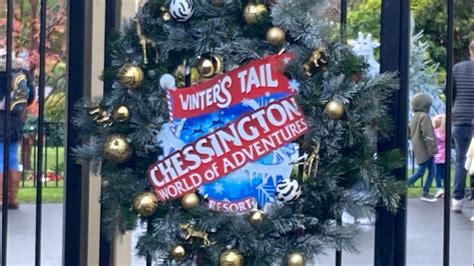 Winters Tail At Chessington Day One Of Their Christmas Event 2022