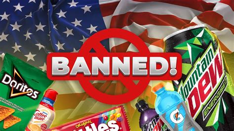 American Foods That Are Banned In Other Countries 1 YouTube