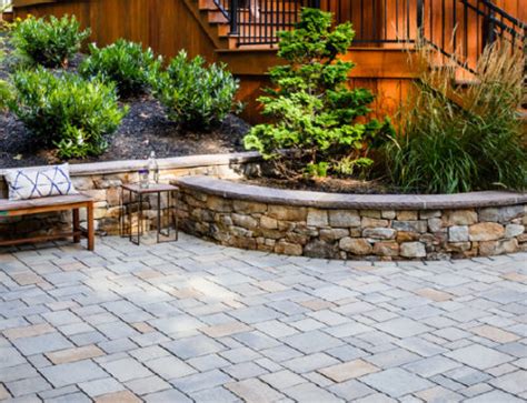 Using Stone Veneer To Enhance Your Backyard Old Station Landscape And Masonry Supply Norton Ma