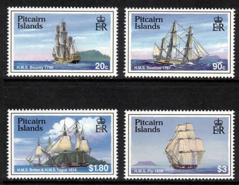 Pitcairn Islands Sailing Ships Scott Mnh Australia