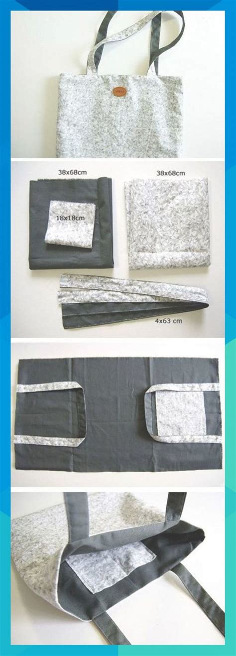 +20 FABRIC SHOPPING BAG TUTORIAL | KnittingFoodHobby