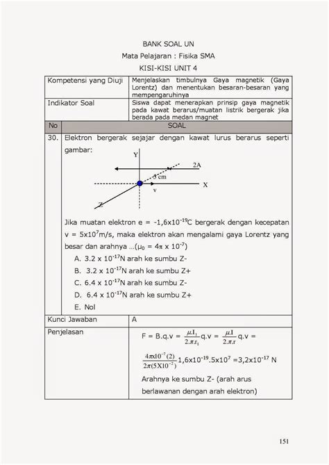 Contoh Soal Gaya Lorentz Kelas 12 Homecare24