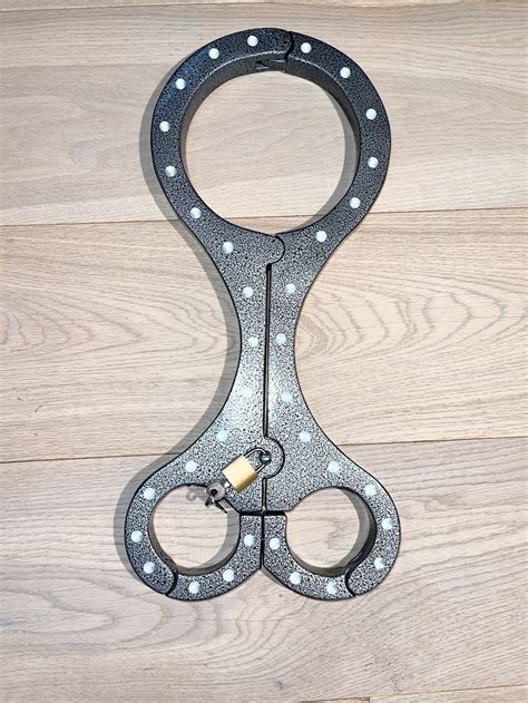 Neck Handcuff Restraint Bondage Yoke Mature Etsy