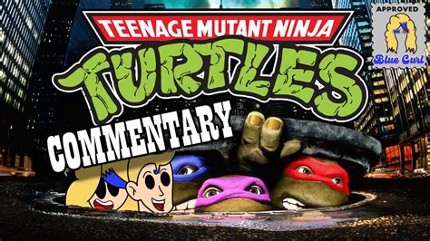 1990 TMNT IS THE BEST MOVIE EVER REACTION AND FULL COMMENTARY Blue