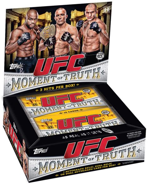 2011 Topps Ufc Moment Of Truth Trading Cards