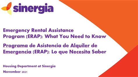 Emergency Rental Assistance Program Erap What You Need To Know Youtube