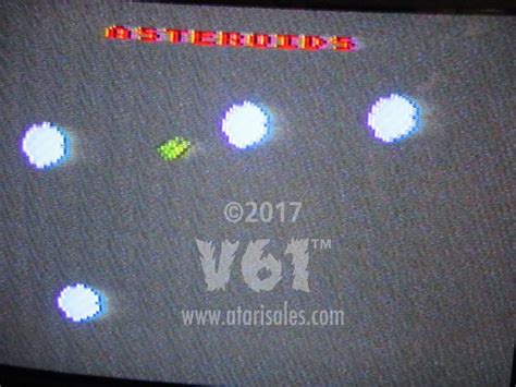 Asteroids Working Atari 5200 Prototype Prototypes And Vaporware